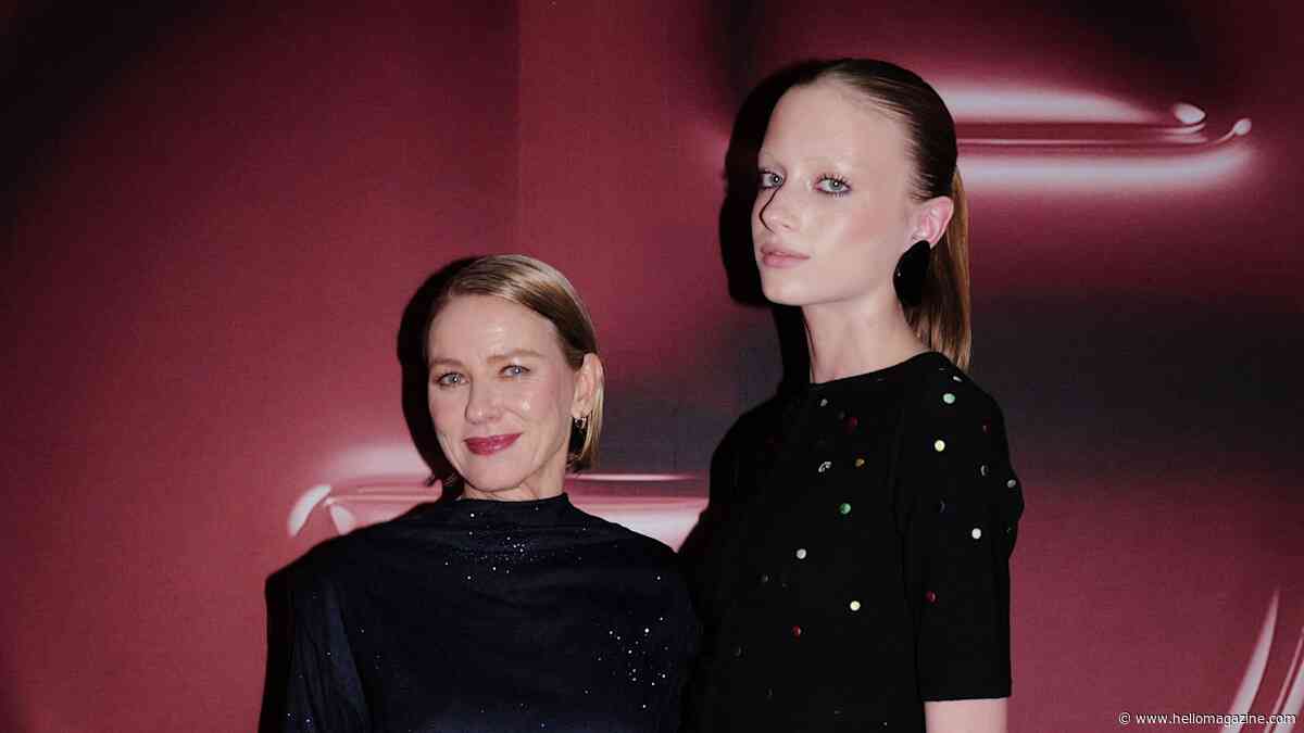 Naomi Watts' model daughter Kai rocks mini skirt for star-studded Paris outing with mom