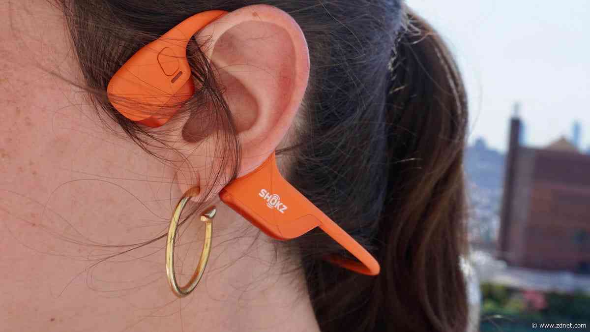 My favorite bone-conduction headphones have a 12-hour battery life and are finally under $150
