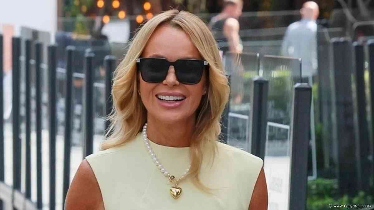 Amanda Holden sends incredibly classy butter yellow dress flying off the shelves as she turns heads at Wimbledon
