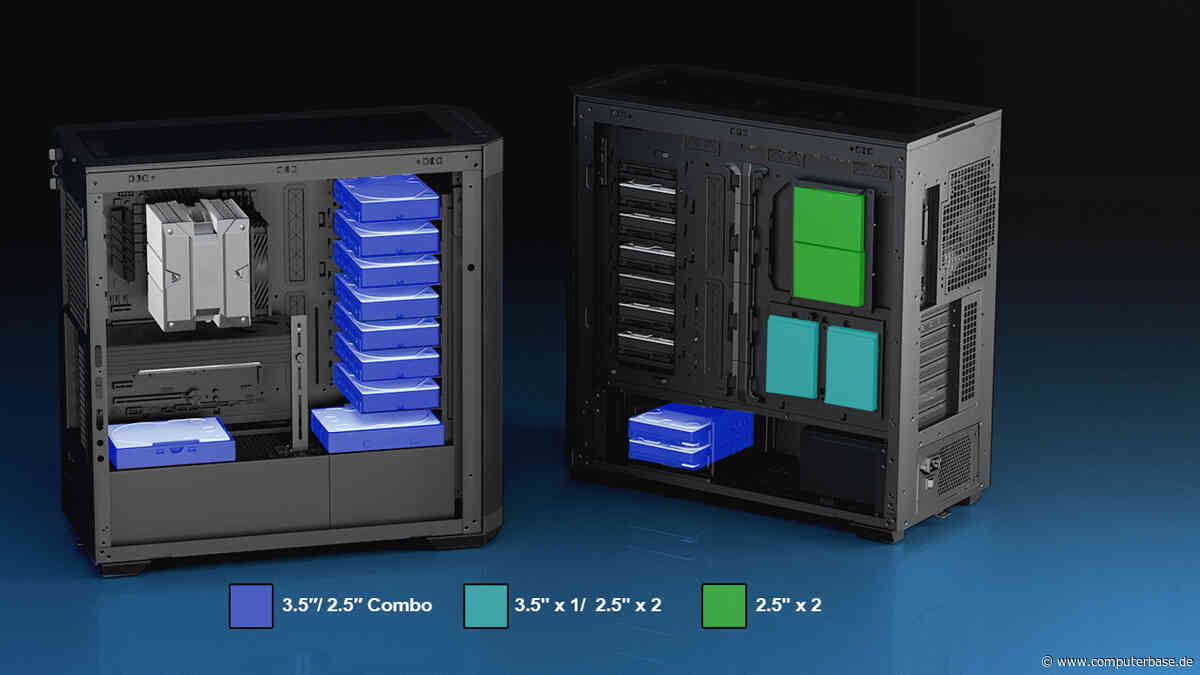 HDDs einbauen wie 1999: Silverstone Seta H2 ist ein Speicherplatz-Gehäuse