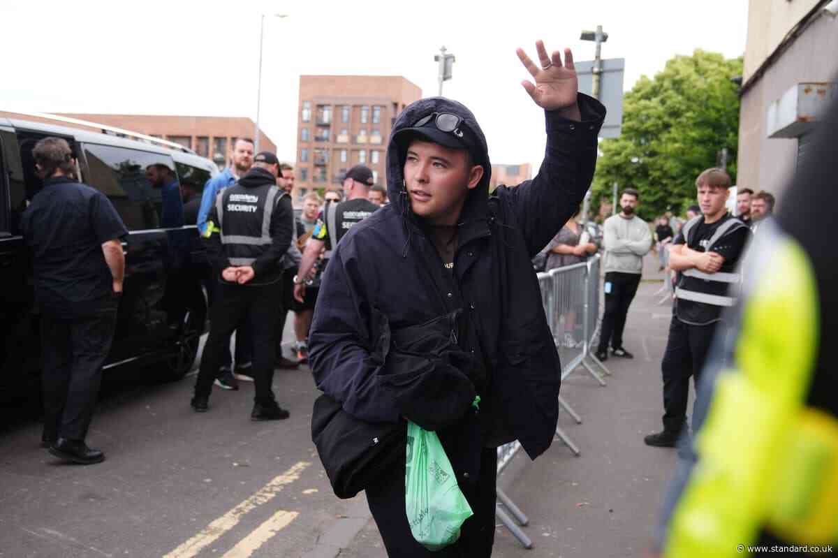 Kneecap fans at Glasgow gig rally around trio after festival slot cancelled