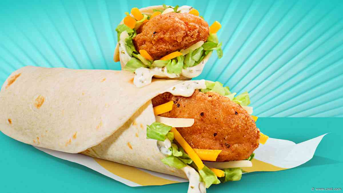 McDonald's Long-Awaited Chicken Snack Wraps Finally Land This Thursday