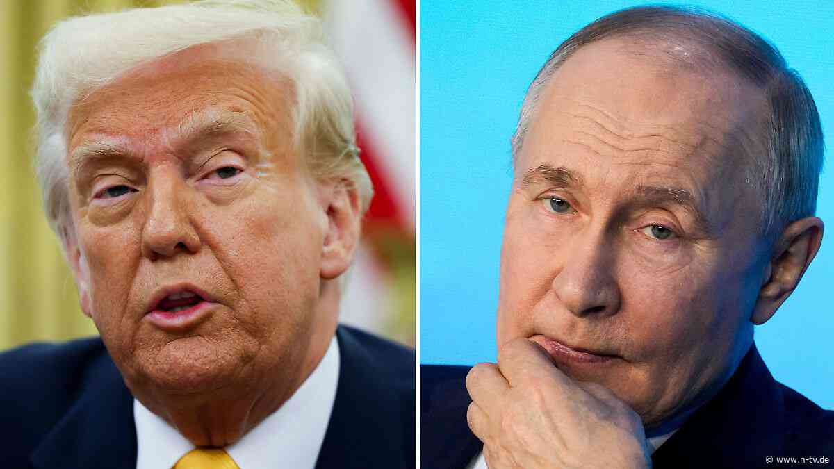 US-Präsident zunehmend verärgert: Trump: "Bekommen von Putin eine Menge Blödsinn aufgetischt"