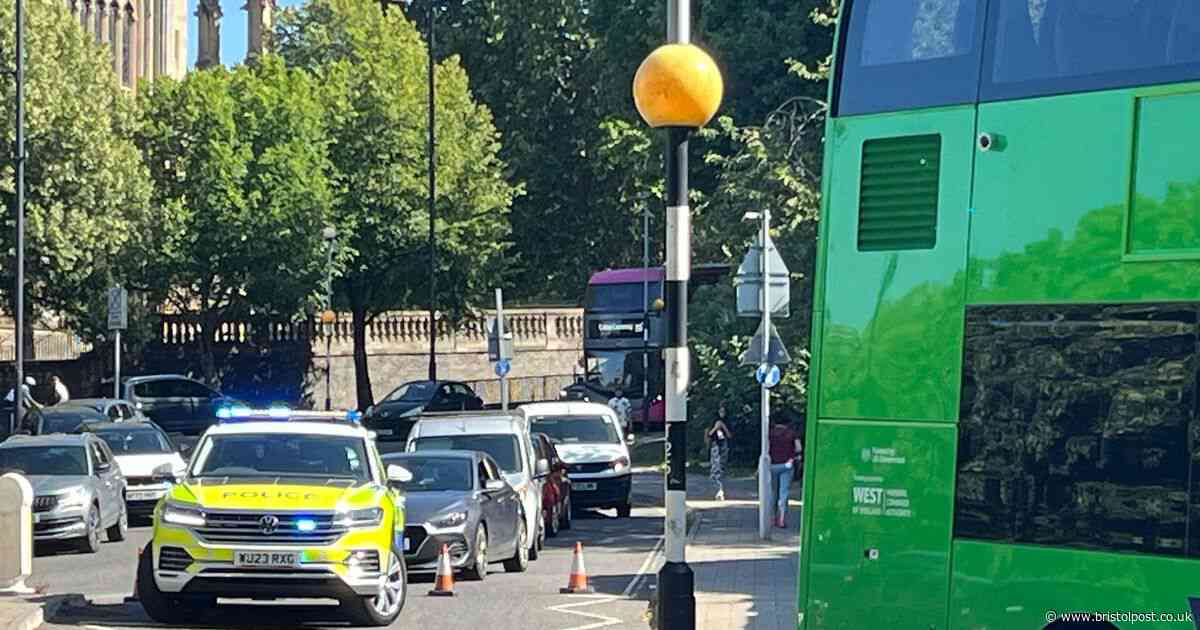 Serious crash shuts busy Bristol road
