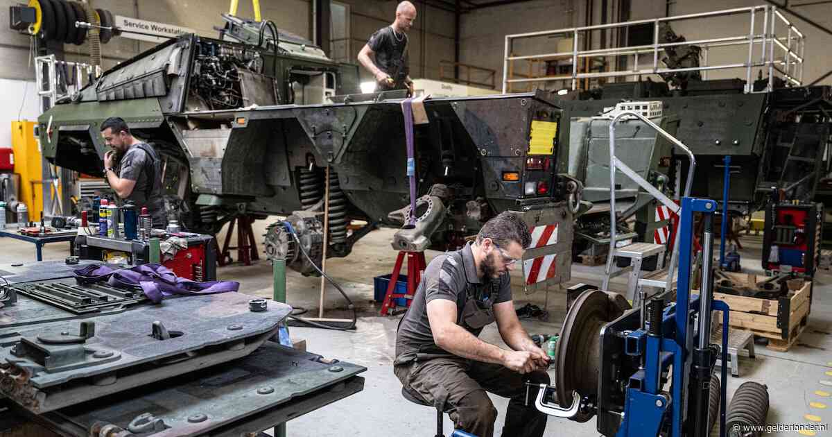 Kassa rinkelt bij wapenfabrikant Rheinmetall en dat merken ze ook in Ede