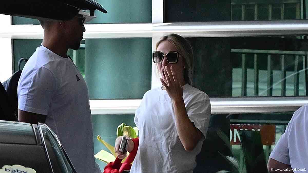 Tired Patrick and Brittany Mahomes head back to reality as couple returns from Fourth of July celebrations in Miami