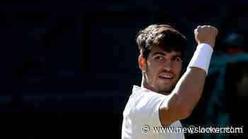 Titelverdediger Alcaraz naar halve finale Wimbledon
