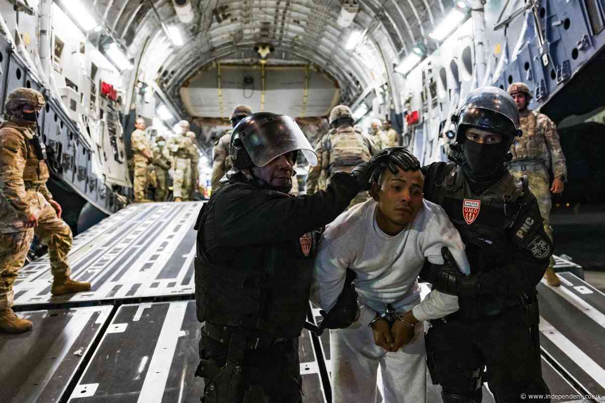 El Salvador officials say deported migrants in notorious jail are Trump’s problem, not theirs