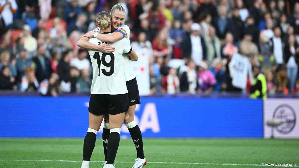 Duitsland verslaat Denemarken op EK voor recordaantal meegereisde fans