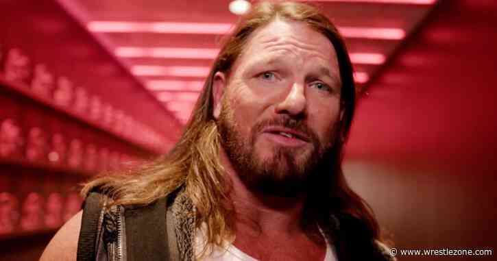 AJ Styles Comments On Having One More Match In TNA