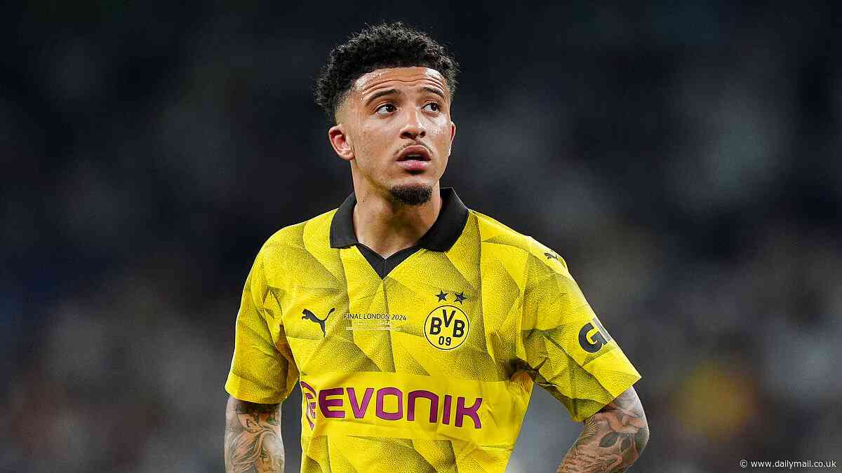 Could Jadon Sancho join Borussia Dortmund for a THIRD time? German side 'monitoring' Man United outcast after he was banished to 'Bomb Squad'