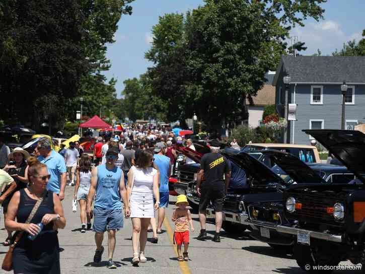 Amherstburg car show draws thousands; more than 500 classic rides on display