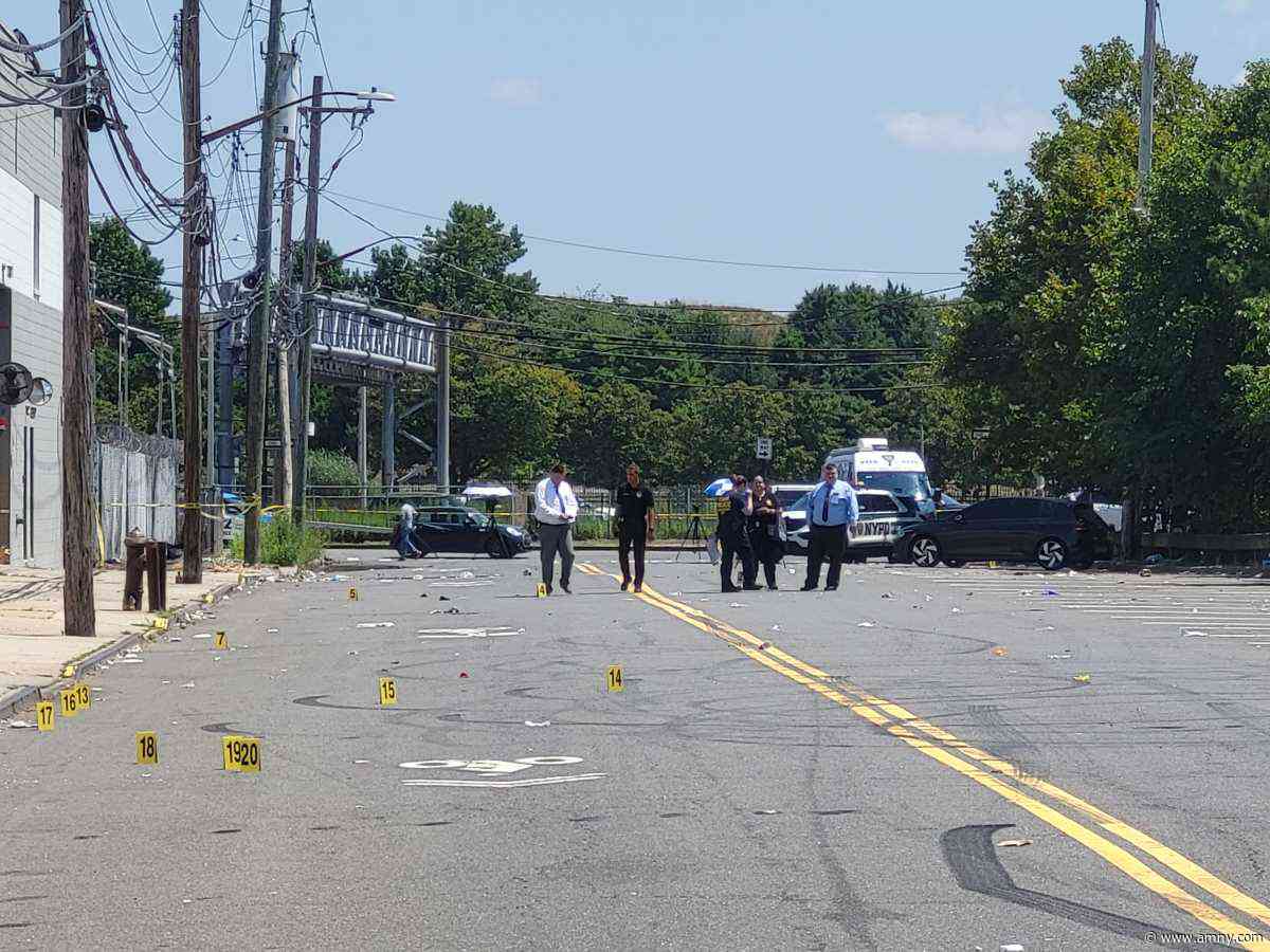 Gunmen in ski masks fatally shoot two near Bronx park, flee on moped: NYPD