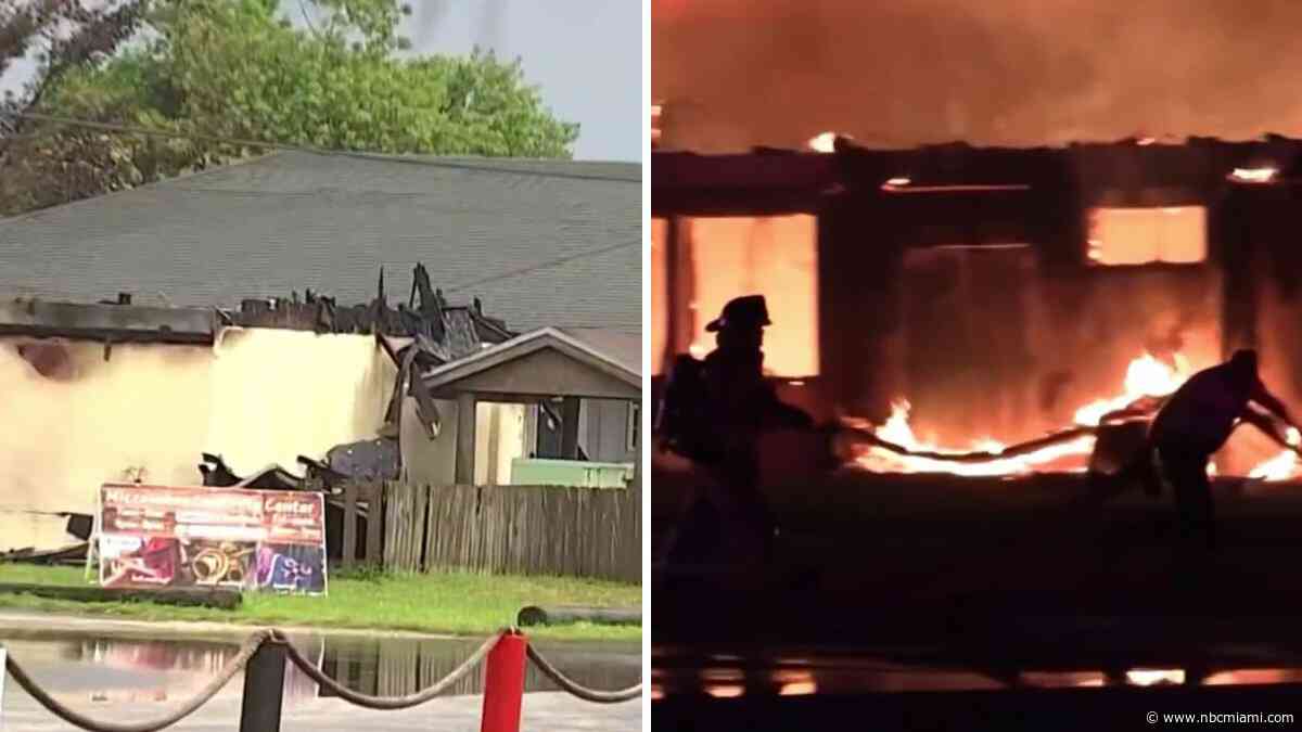 Community hub that preserved Miccosukee culture destroyed in reservation fire
