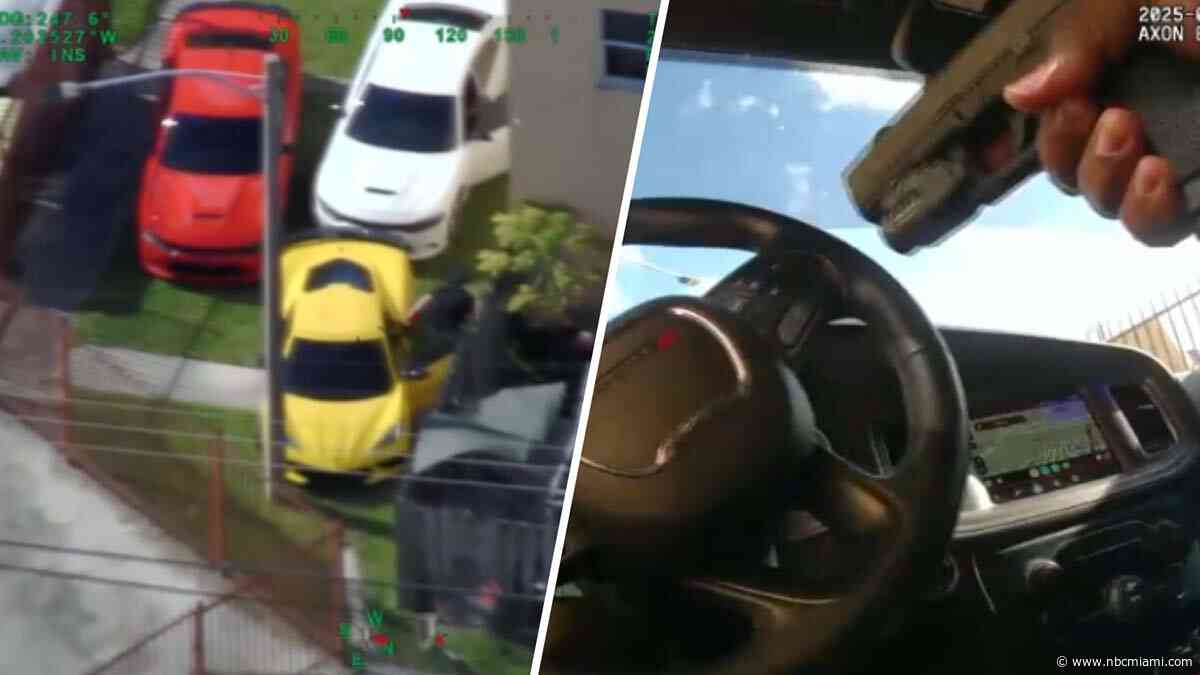New aerial, bodycam video shows fatal Miami-Dade Sheriff's Office shooting