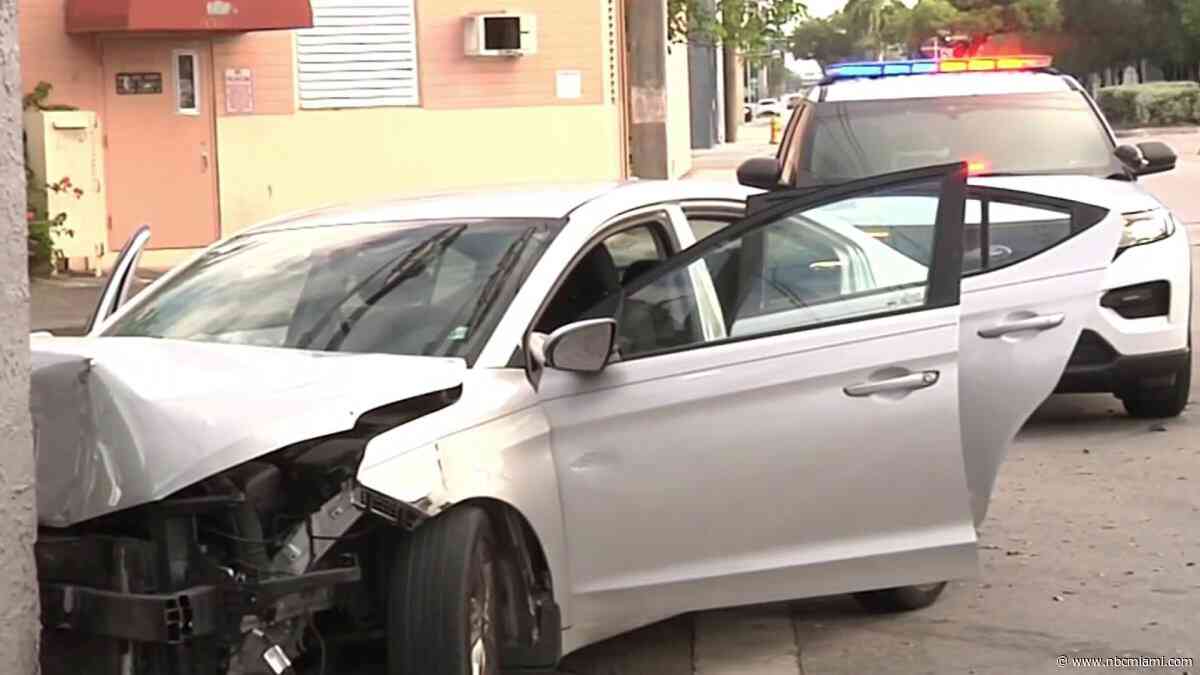 New details after 2 teens, 1 adult arrested after carjacking in Miami ends in crash