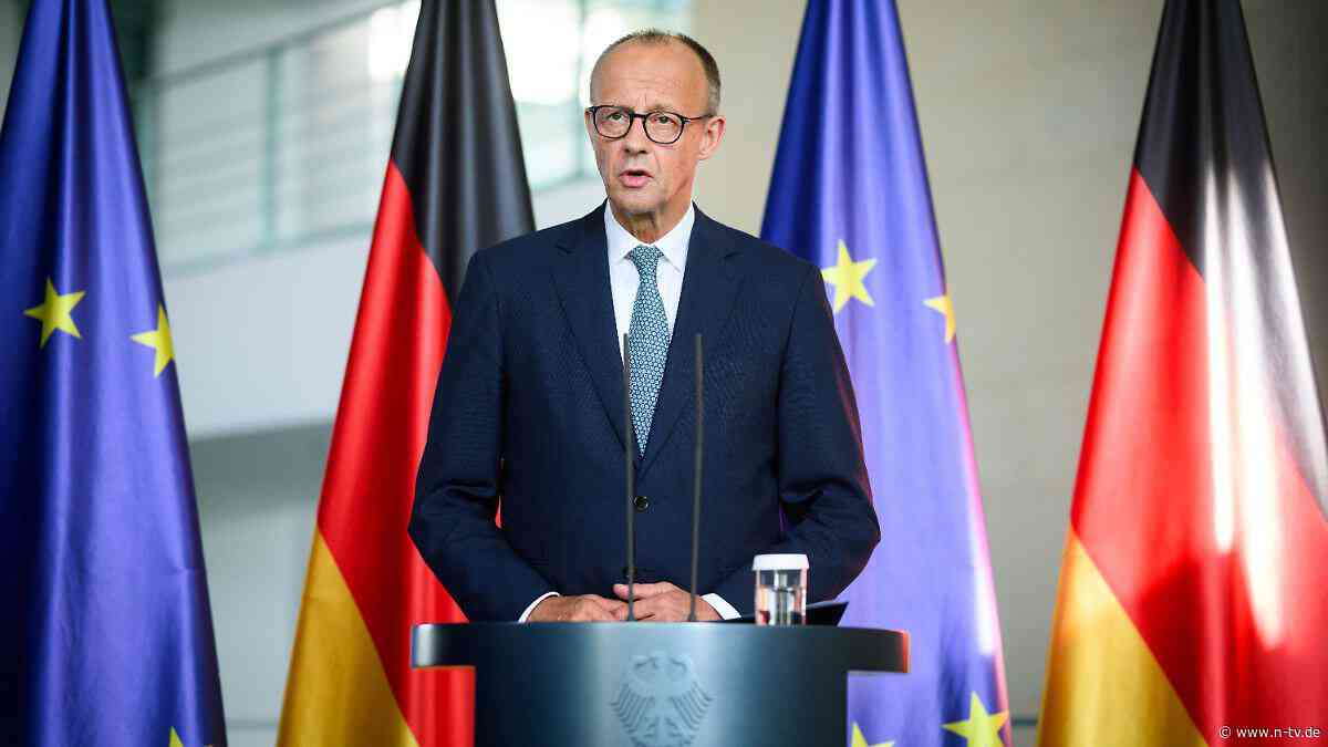 Folgen für Konjunktur: Merz: Zölle werden deutscher Wirtschaft erheblich schaden