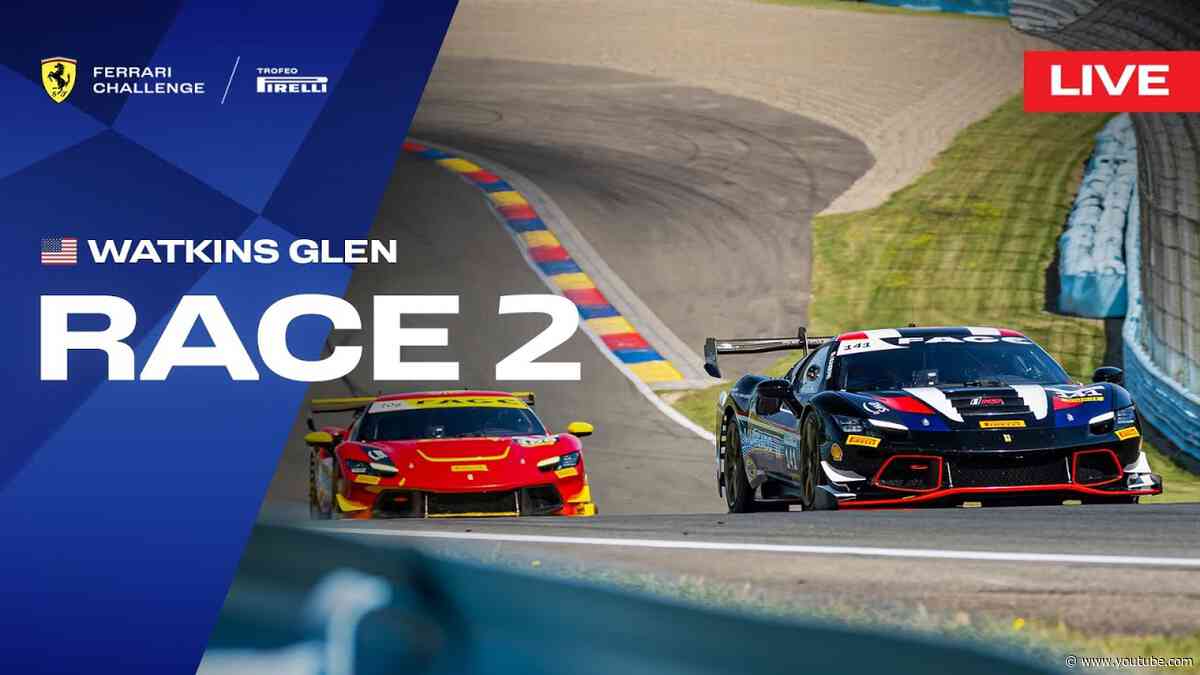 LIVE Ferrari Challenge North America - Watkins Glen, Race 2