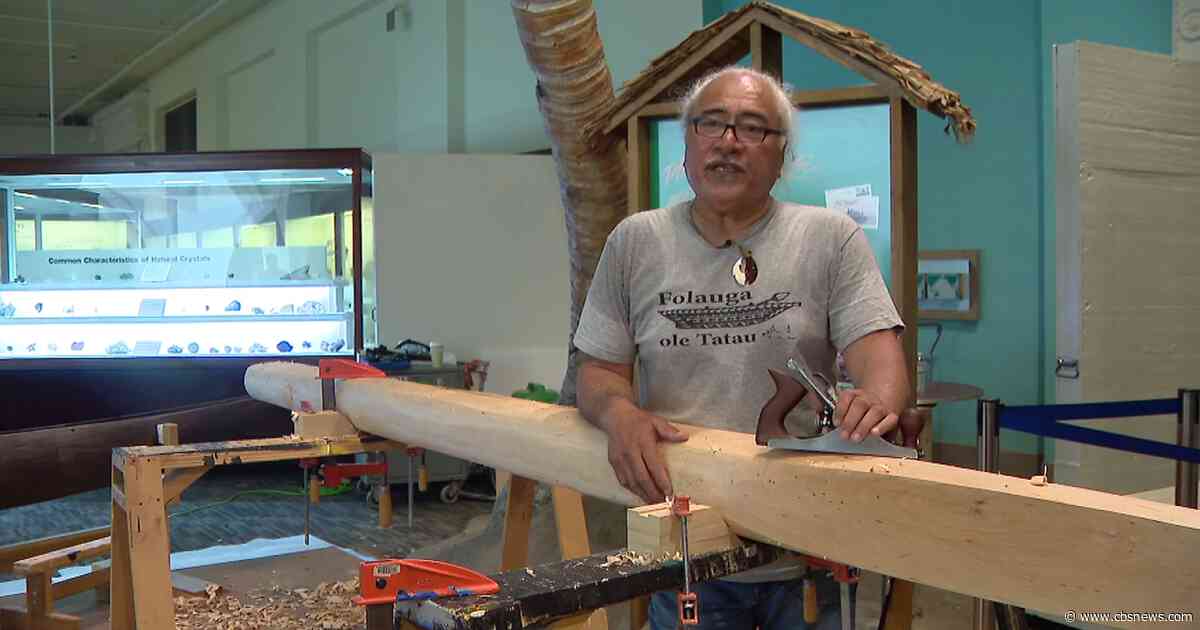 Artists from American Samoa create pieces honoring their cultural heritage at Field Museum