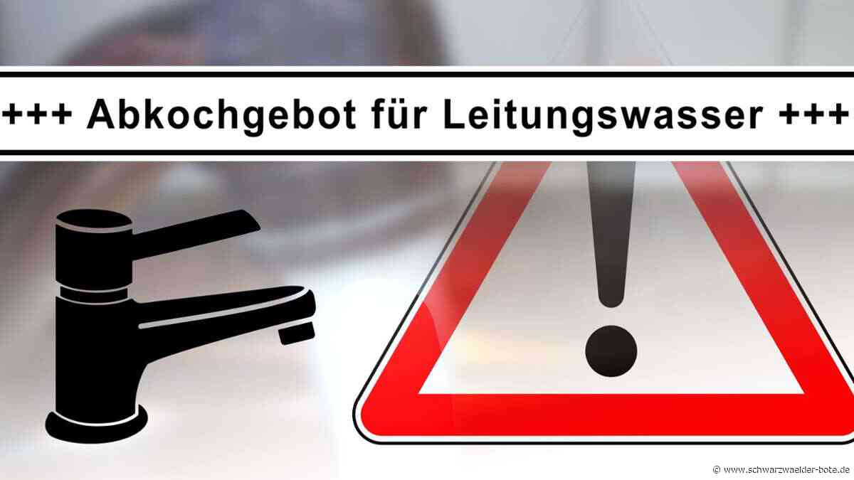 Landratsamt Calw warnt: Trinkwasser in Höfen muss abgekocht werden
