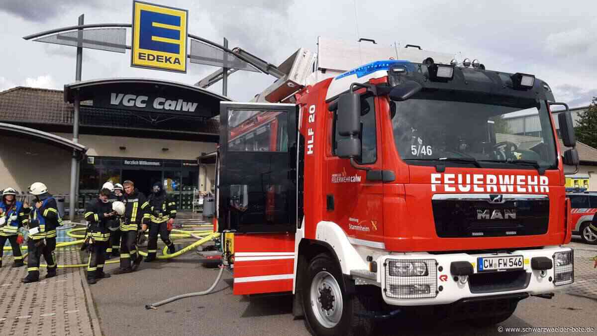 Nach Brand in Kimmichwiesen Calw: Die Lage in Sachen Edeka-Markt   –   und was mit der Ware geschieht