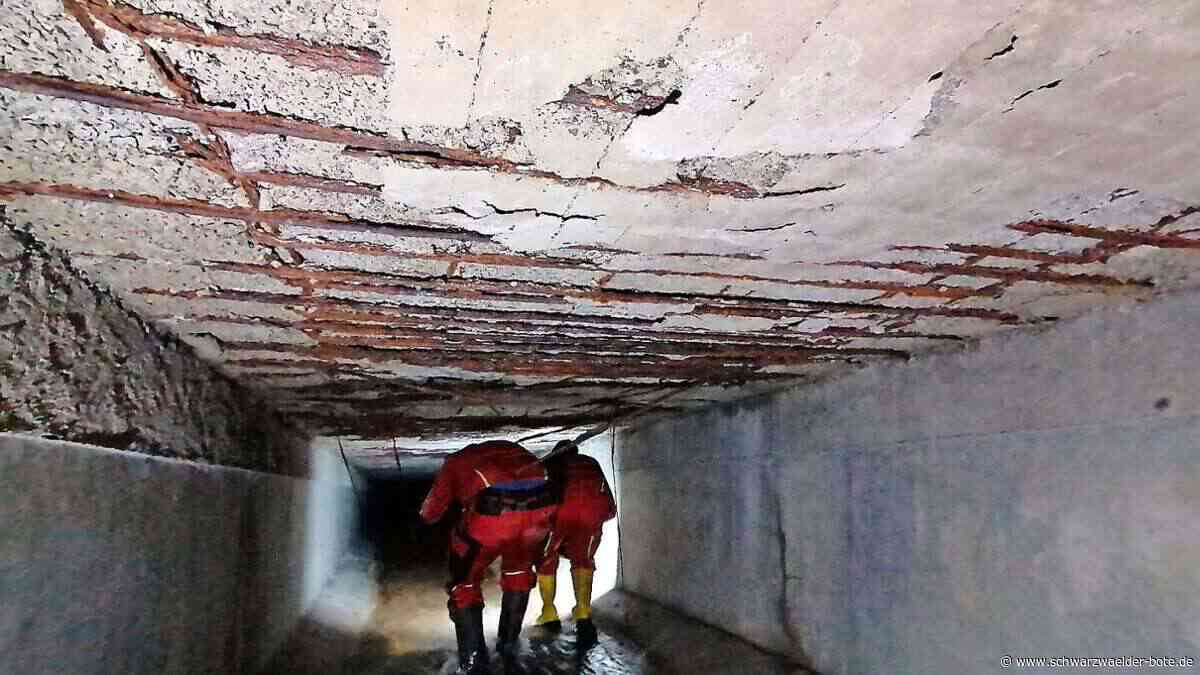 Sicherheit am Haiterbach: Wie tragfähig ist der Beton noch?