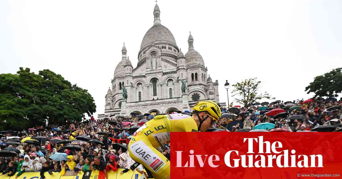 Tour de France 2025 finale: Pogacar wins again as Van Aert lands stage 21 in Paris – as it happened