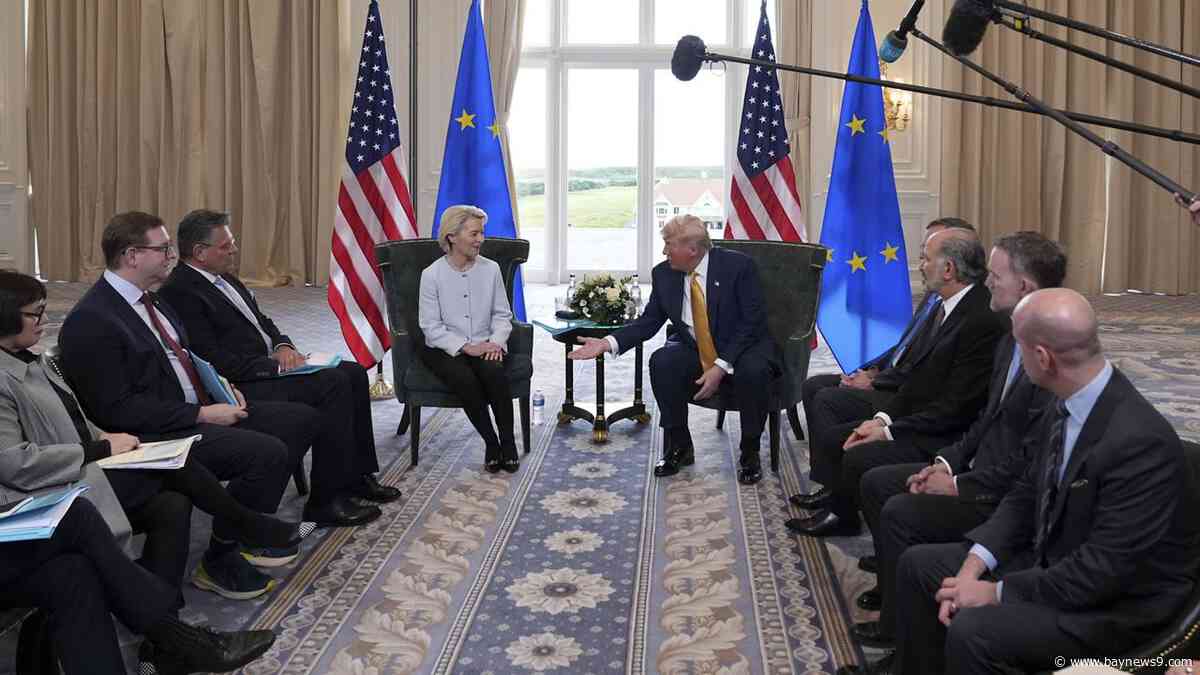 U.S.-EU deal sets a 15% tariff on most goods and averts the threat of a trade war with a global shock