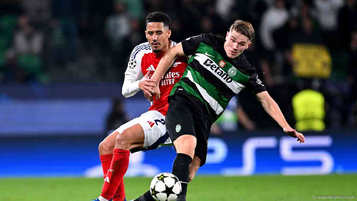 Arsenal star William Saliba provides honest verdict on Viktor Gyokeres after the striker's £64m move to Gunners