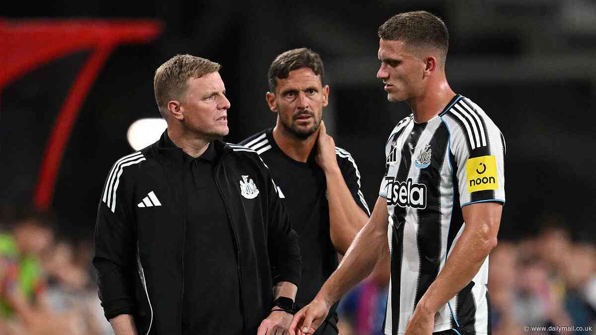 Eddie Howe handed injury boost after Arsenal defeat as Newcastle boss continues to juggle absence of wantaway striker Alexander Isak