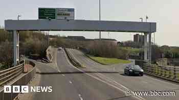 Driver fled after wrong-way bridge crash