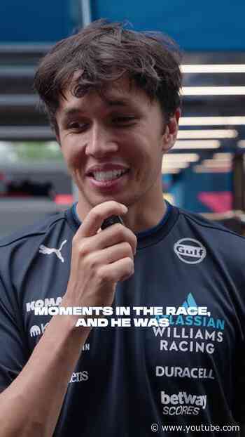 This one's for everyone back at the factory. Alex reflects after another mega drive 👏