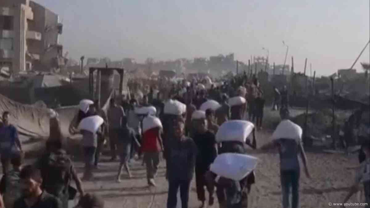 Israel facing global pressure to increase aid flow to Gaza
