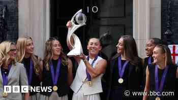 Lionesses welcomed home by jubilant fans after Euro 2025 win