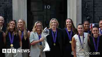 Watch: The day the Lionesses brought it home and visited No 10