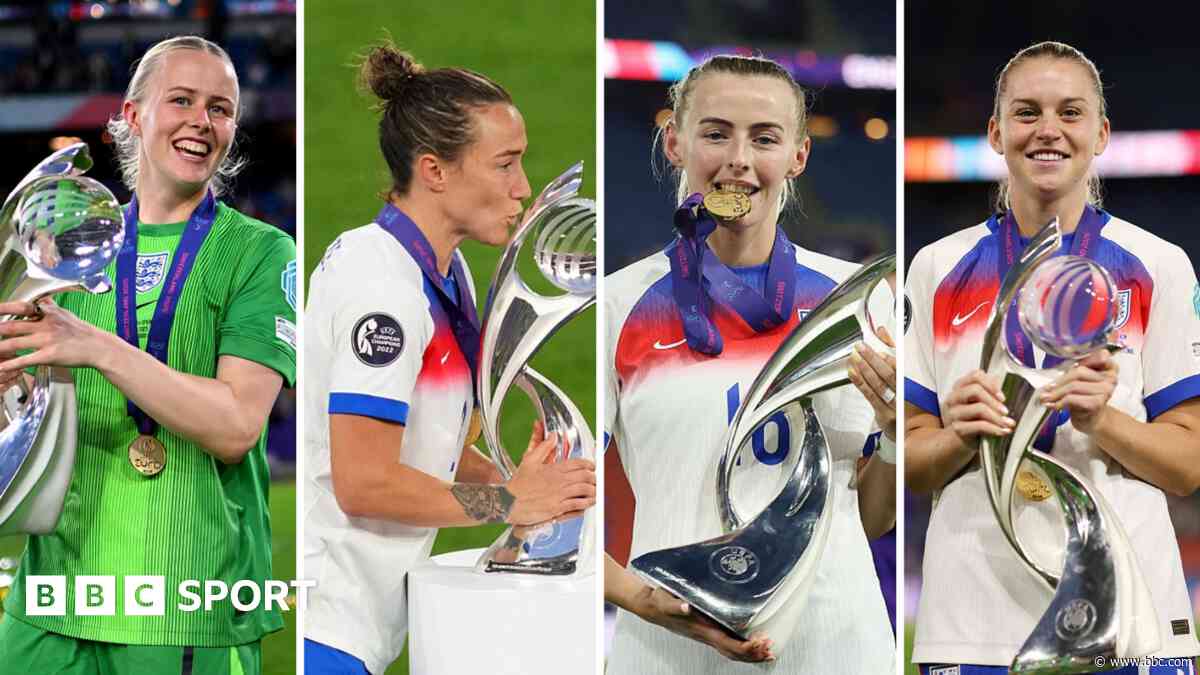 Four Lionesses in Euro 2025 team of the tournament