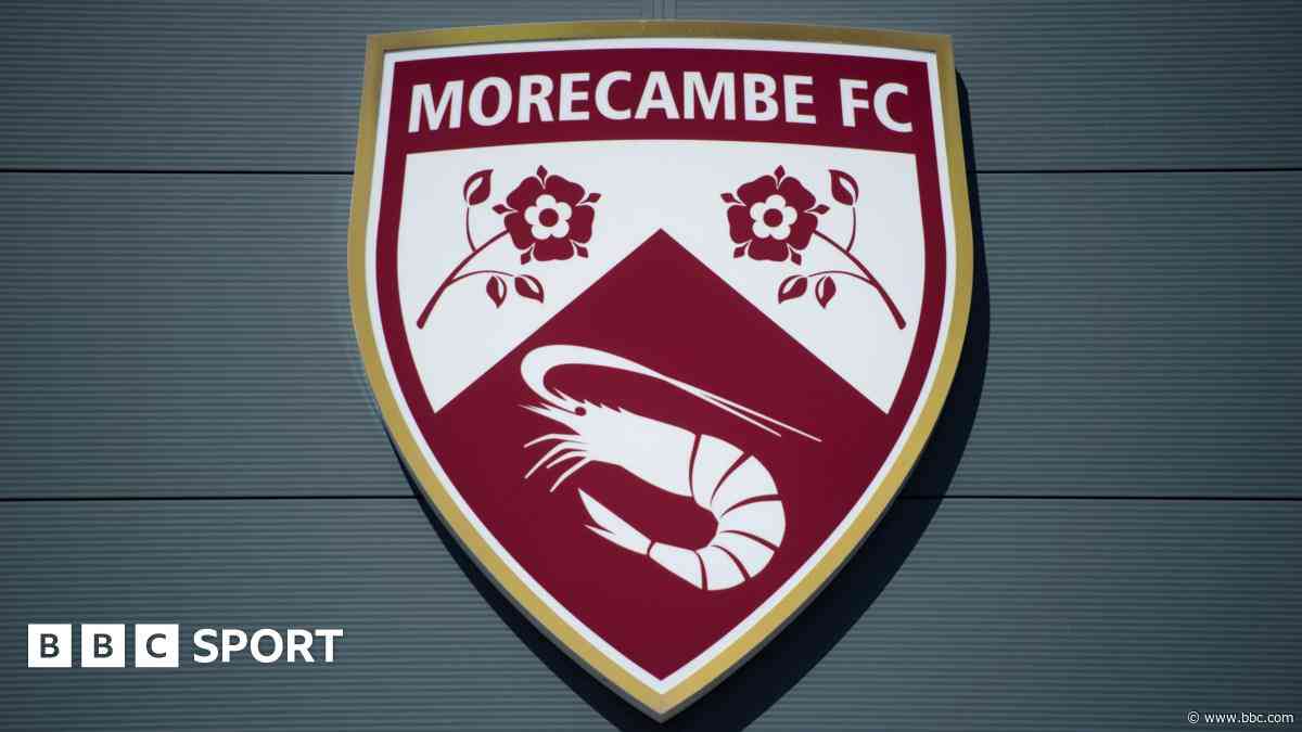 Morecambe suspended from the National League