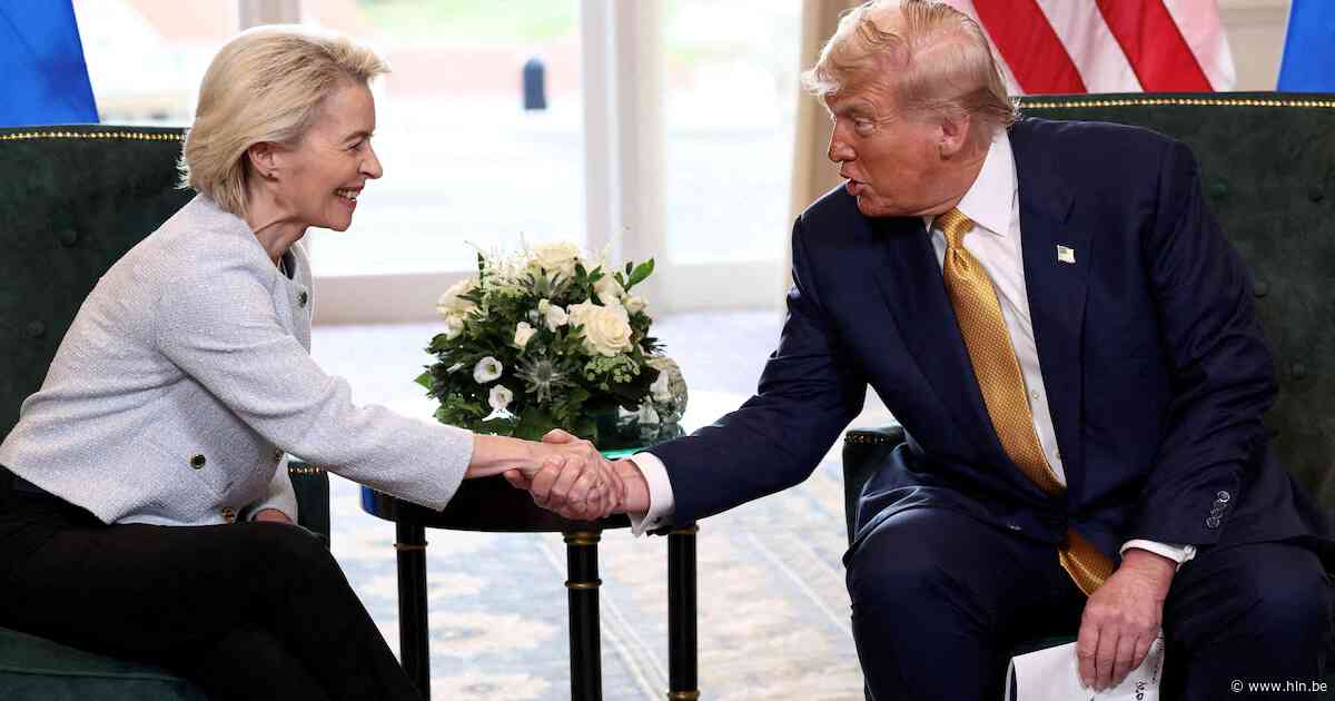 EU geeft toe dat het belofte aan Trump om 600 miljard dollar te investeren in Amerikaanse economie niet kan garanderen