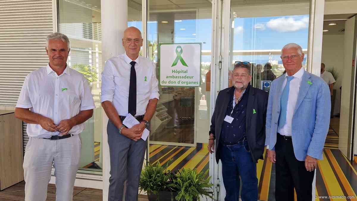 "Cette distinction dépasse le cadre symbolique": l’hôpital de Cannes ambassadeur du don d’organes et de tissus