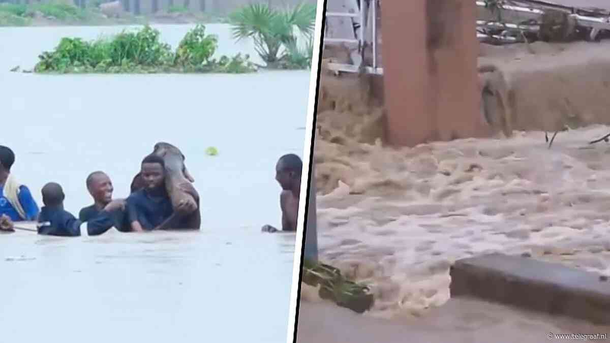 Doden en gewonden bij zware overstromingen in Nigeria