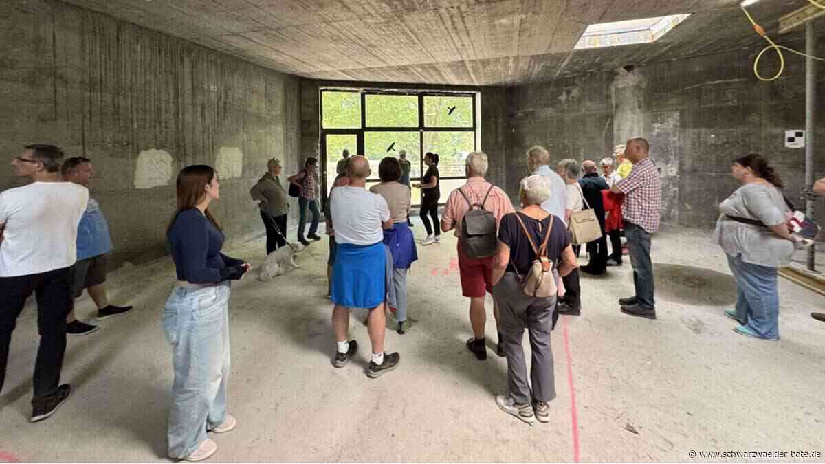 Thermalbad Bad Herrenalb: Großes Interesse am Stand der Bauarbeiten